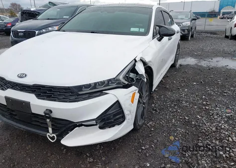 2021 Kia K5 Gt из США, поврежденный, VIN 5XXG44J86MG070993